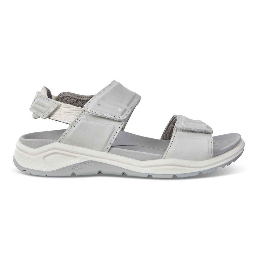 ECCO Womens Sandals White - X-Trinsic Flat - DZP-695182